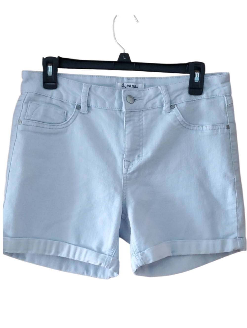 d. jeans Light Blue Jean Shorts